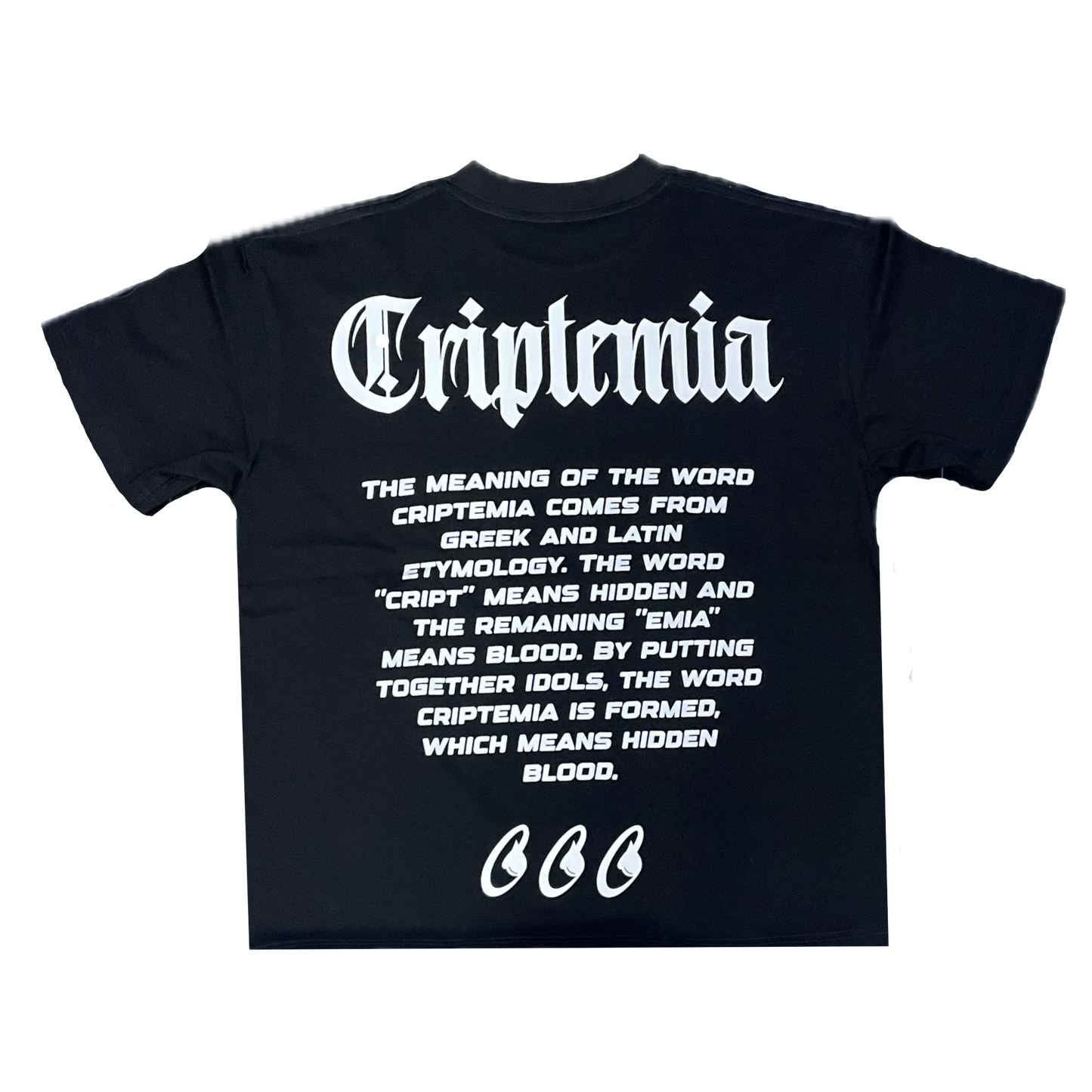 Playera Oversize Criptemia Historia