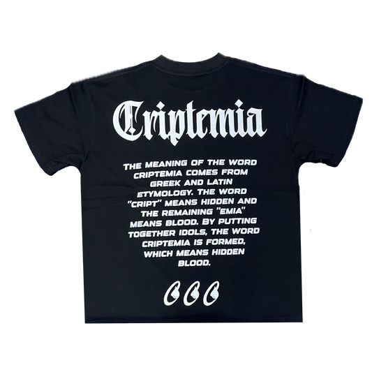 Playera Oversize Criptemia Historia